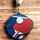 Rincon Colour Table Tennis Black Acrylic Medal