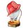 Grove USA Firefighter Real Wood Trophy