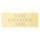 Gold Extra Large Engraved Plate - 100mm x 50mm