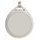 Teardrop Logo Insert Silver Brass Medal 42mm