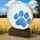 Holt Colour Dog Paw Real Wood Trophy