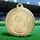 Champion Embossed Football Gold Mini Medal