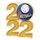 Netball 2022 Gold Acrylic Medal