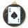 Quantum Ace of Spades Stainless Steel Medal