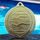 Champion Embossed Swimming Gold Medal