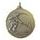 Diamond Edged Angling Fishing Silver Medal