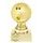 Lebowski Gold 3D Bowling Ball Trophy