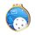 Habitat Floorball Gold Eco Friendly Wooden Medal