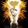 Triple Star Classic Poker Cards Gold Trophy Cup