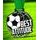 Giant Best Attitude Black Acrylic Football Medal