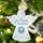 Christmas Logo Angel Custom Made Printed Bauble