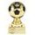 Cruyff Black & Gold 3D Football Trophy