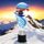 Aspen Curling Snowflake Trophy