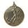 Diamond Edged Volleyball Silver Medal