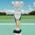 Napoli Tennis Racket Silver Trophy Cup