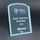Arcadia Glass Engraved Glass Award