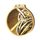 Habitat Classic Cycling Gold Eco Friendly Wooden Medal
