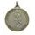 Diamond Edged Rugby Tackle Large Silver Medal
