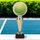 Capri Tennis Ball Trophy