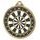 Darts Classic Texture 3D Print Gold Medal