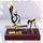 Barcelona Artistic Gymnastics Handmade Metal Trophy