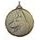 Diamond Edged Dog Head Silver Medal