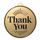 Quantum Thank You Stainless Steel Medal