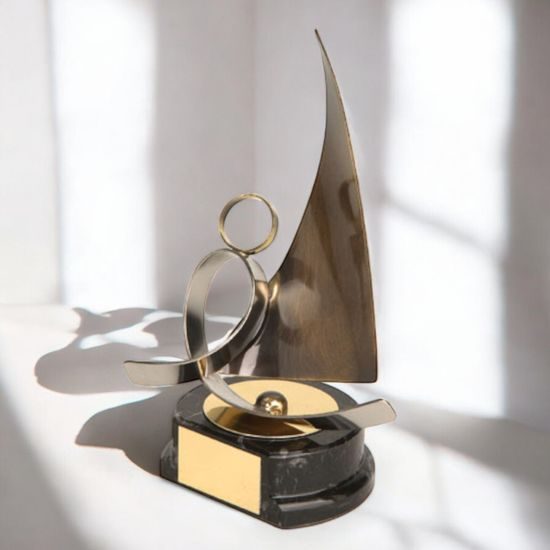 Sevilla Sailing Handmade Metal Trophy