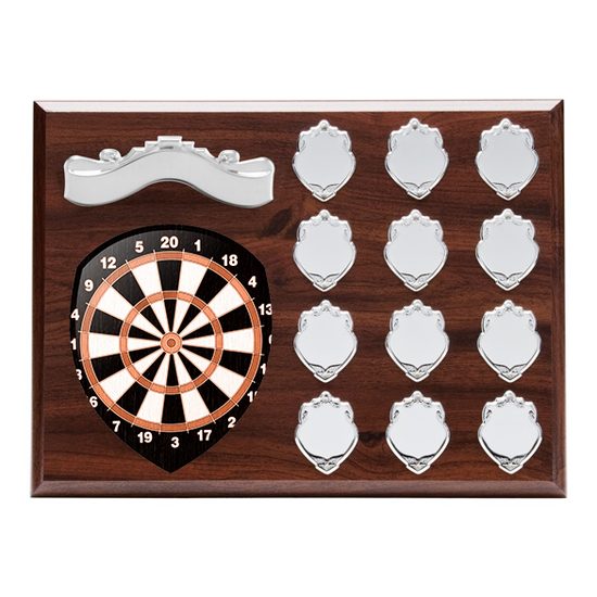 Wessex Darts Wooden 12 Year Annual Shield