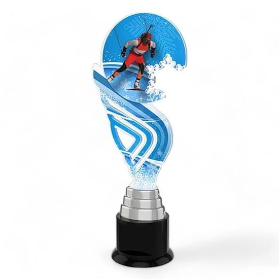 Aspen Biathlon Skiing Snowflake Trophy
