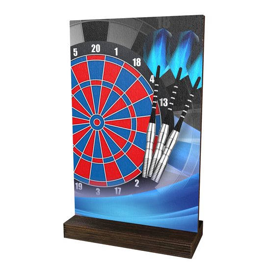 Sherwood Modern Darts Eco Friendly Wooden Trophy