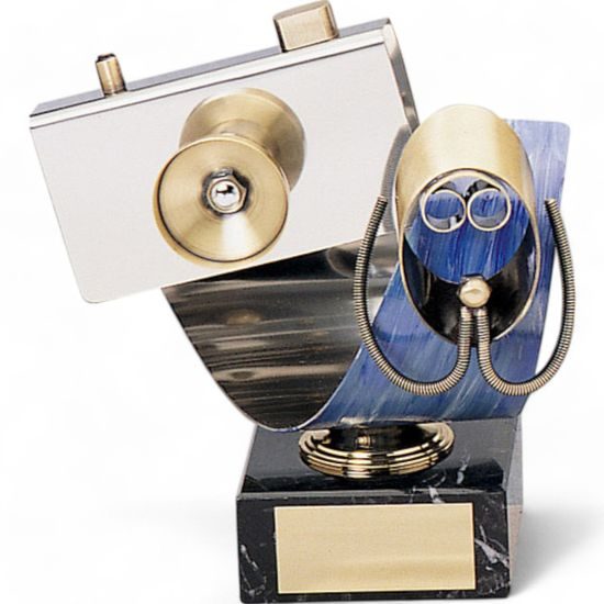 Doubilet Under Water Photography Handmade Metal Trophy