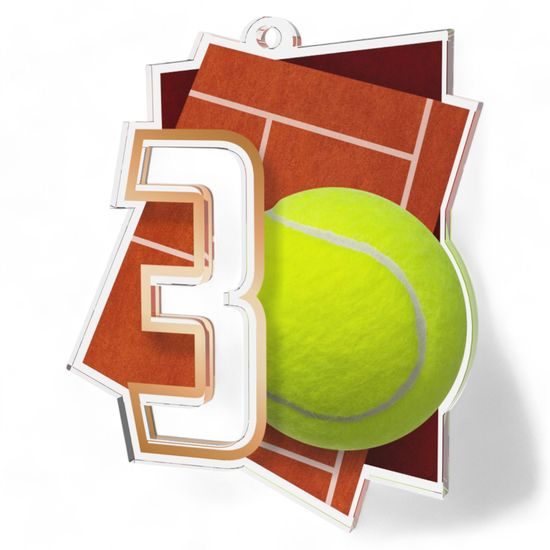 Poznan Tennis Number 3 Medal