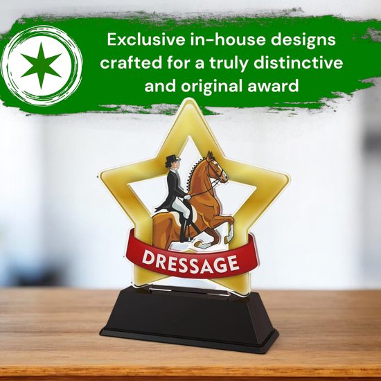 Mini Star Dressage Trophy
