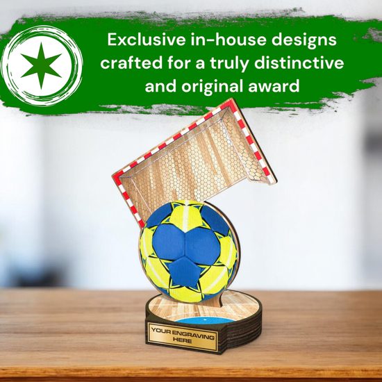 Grove Handball Real Wood Trophy