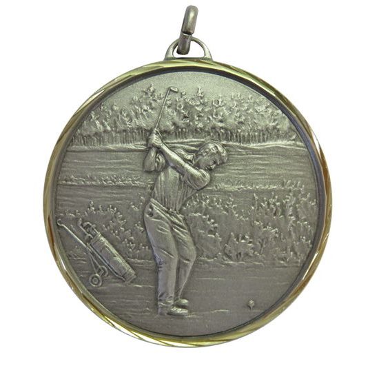 Diamond Edged Golf Silver Medal