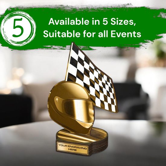Grove Classic Motorsport Real Wood Trophy