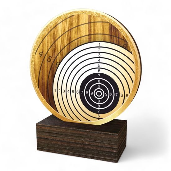 Holt Classic Shooting Target Wood Trophy
