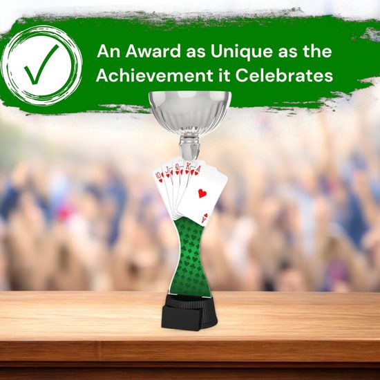 Montreal Playing Cards Silver Cup Trophy