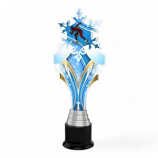 Verbier Speed Skating Snowflake Trophy