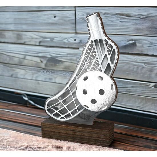 Sierra Classic Floorball Real Wood Trophy