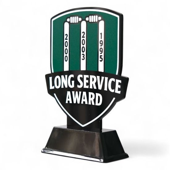 Pavilion Long Sevice Award Cricket Trophy