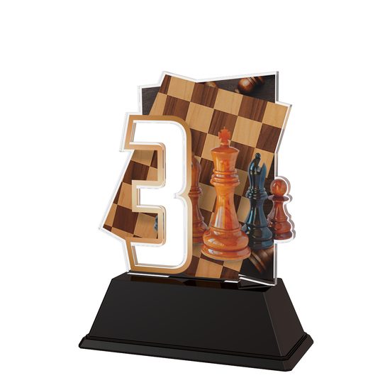 Poznan Chess Number 3 Trophy