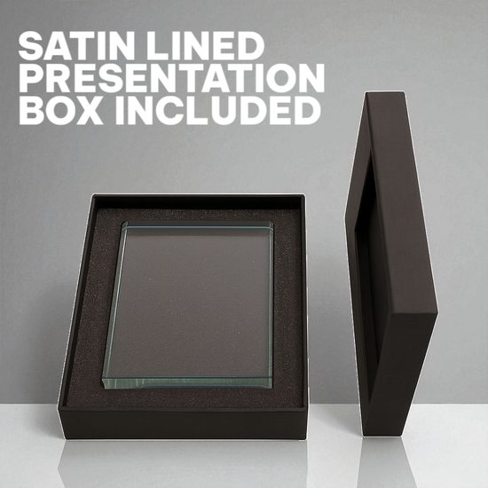 Halcyon Full Colour UV Printed Glass Award