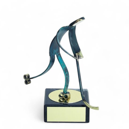 Toledo Ice Hockey Handmade Metal Trophy