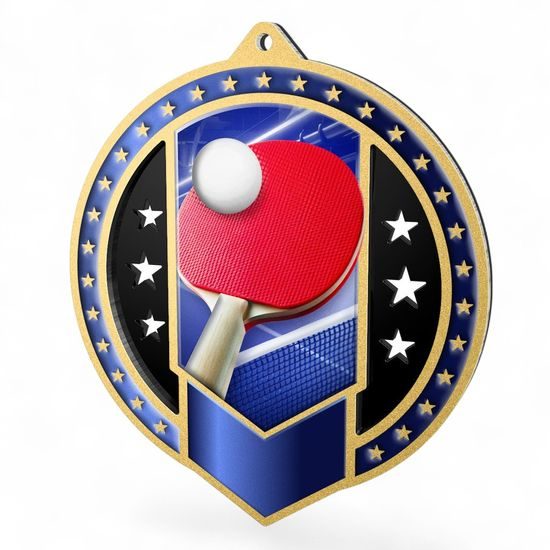 Sentinel Table Tennis Stainless Steel Medal