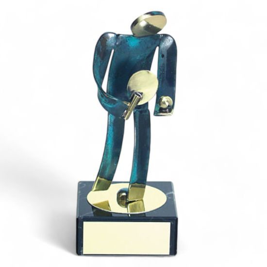 Toledo Table Tennis Handmade Metal Trophy