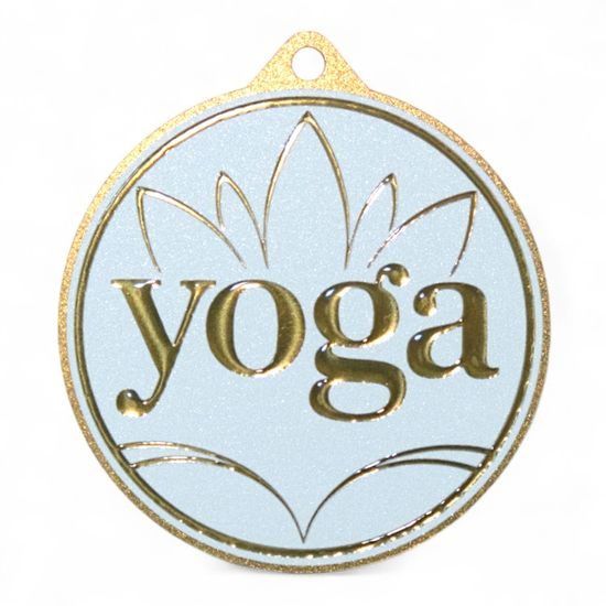 Quantum Yoga Stainless Steel Medal