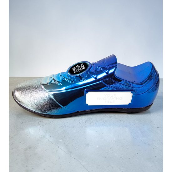 Tiempo Heavyweight Boot Trophy – Blue & Silver