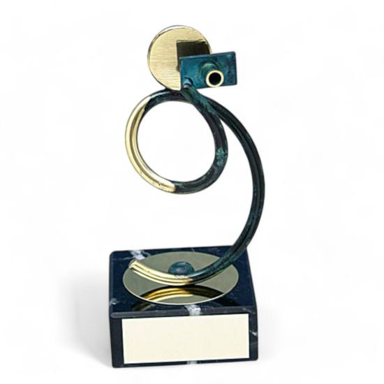 Bilbao Photography Handmade Metal Trophy